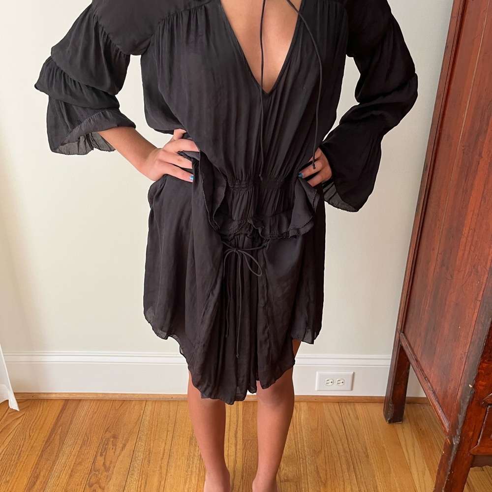 Cool Silk Dress By Iro , Perfect For Evening /Party . Barely Worn. View 2